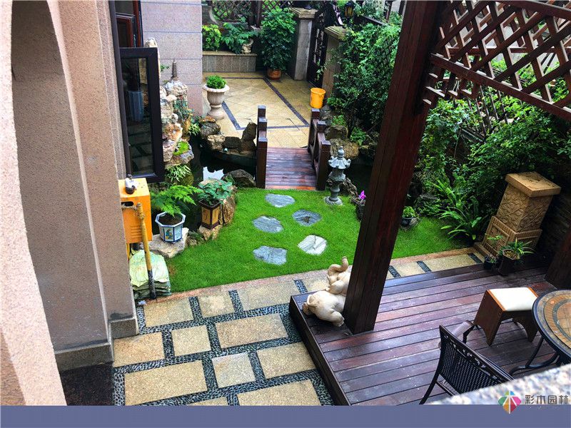 重慶茶園金科別墅庭院私家花園設計，讓您享受到自然