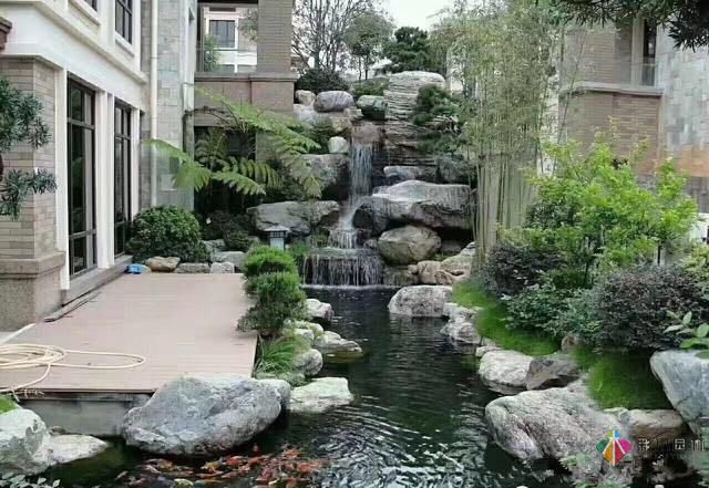 中式庭院-假山景觀的詳細(xì)建造流程