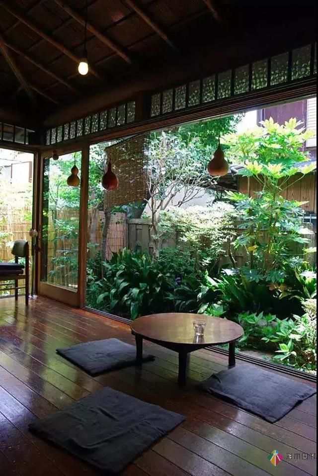禪意庭院設計,有如無窮般自由自在,優雅靜謐