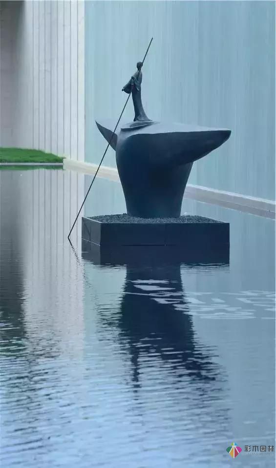 可借鑒的景觀設計中的雕塑案例哪里有?