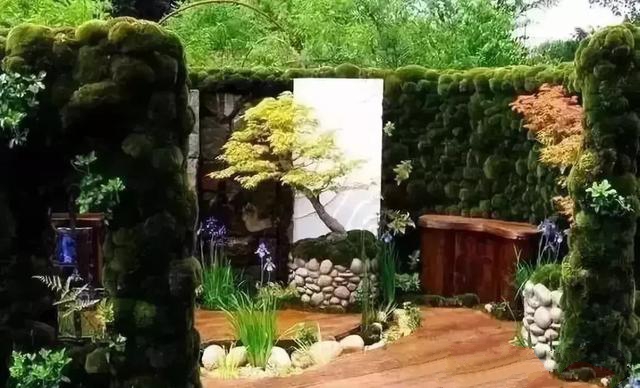 花園設計,苔造園也是一道美景!