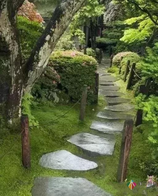 花園設計,苔造園也是一道美景!