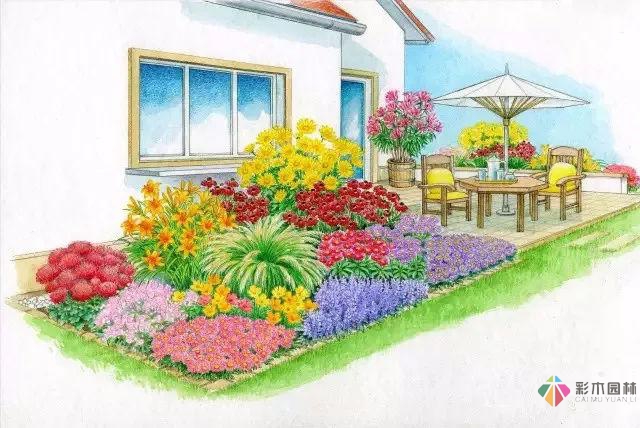 庭院花境園藝設計和植物搭配需要哪些要求?