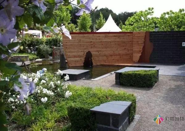 庭院花園設計怎么少的了水景?