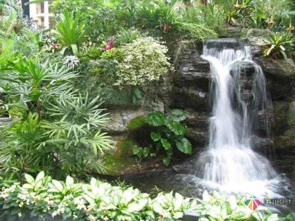 庭院花園設計怎么少的了水景?