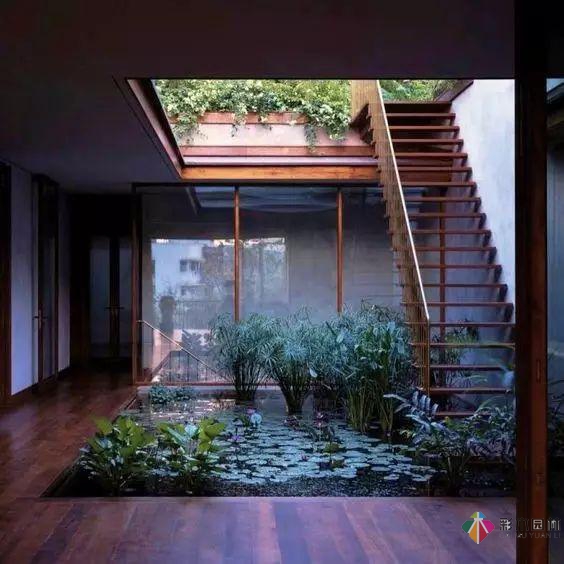 庭院花園設計怎么少的了水景?