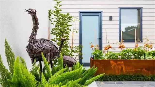 園林景觀設計中的動物小品,一不小心驚醒了精靈