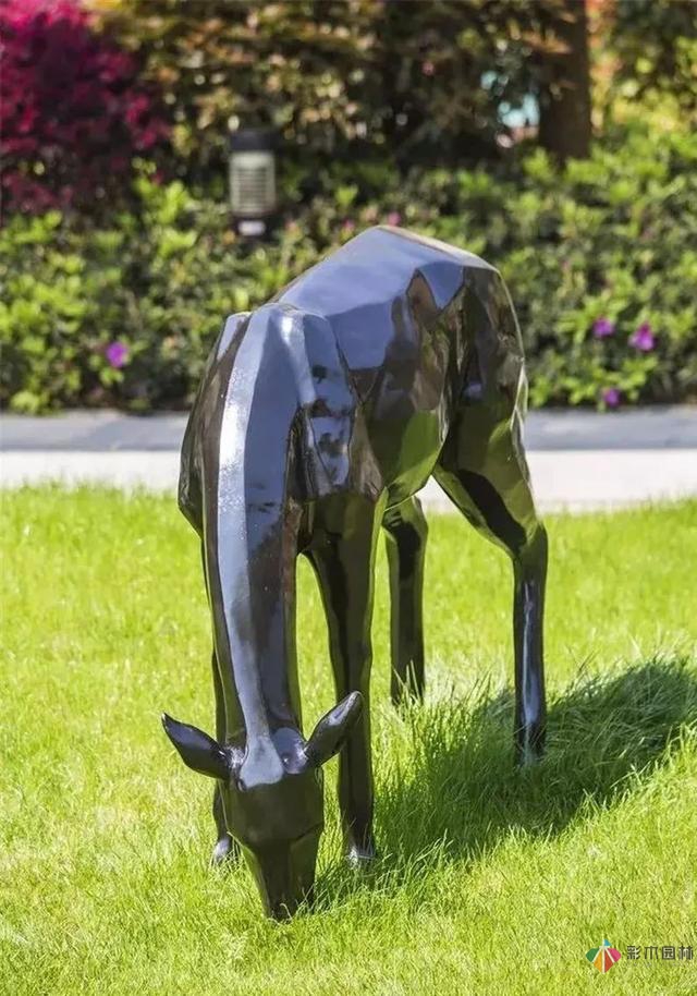 園林景觀設計中的動物小品,一不小心驚醒了精靈