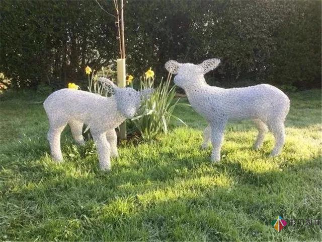 園林景觀設計中的動物小品,一不小心驚醒了精靈