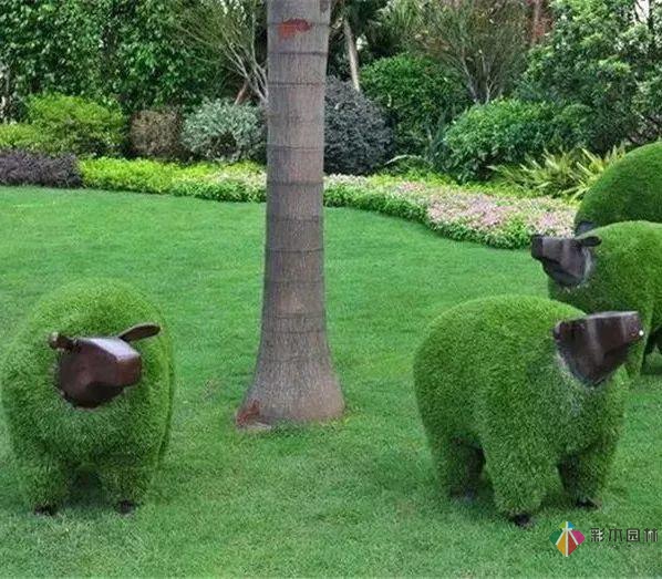 園林景觀設計中的動物小品,一不小心驚醒了精靈