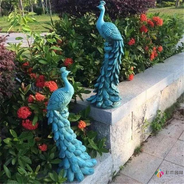 園林景觀設計中的動物小品,一不小心驚醒了精靈