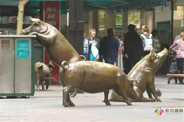 園林景觀設計中的動物小品,一不小心驚醒了精靈