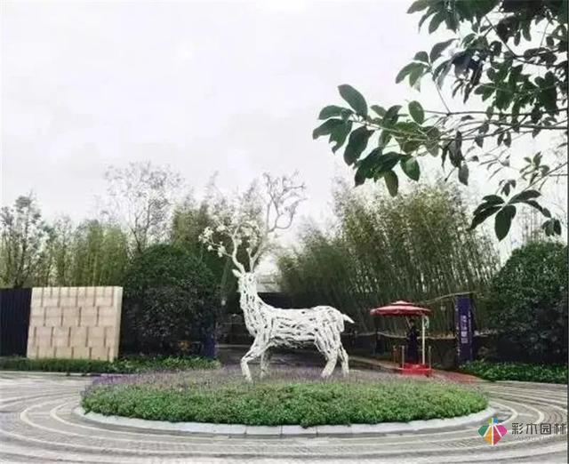 園林景觀設計中的動物小品,一不小心驚醒了精靈