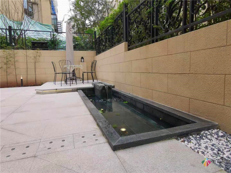 魯能公館私家花園設計實景圖
