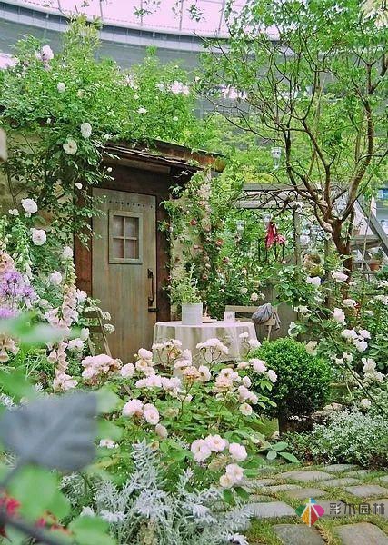 田園式花園景觀設計,這些鄉土元素必不可少
