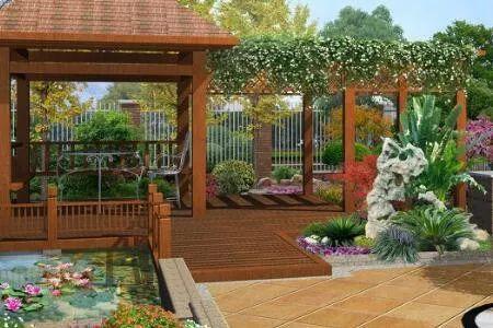 農(nóng)村別墅花園設計，怎么會好看嗎？看完后你就知道