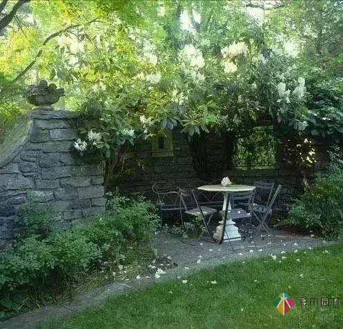 花園設計意境能夠給人像文章一樣,設計可以說很優秀