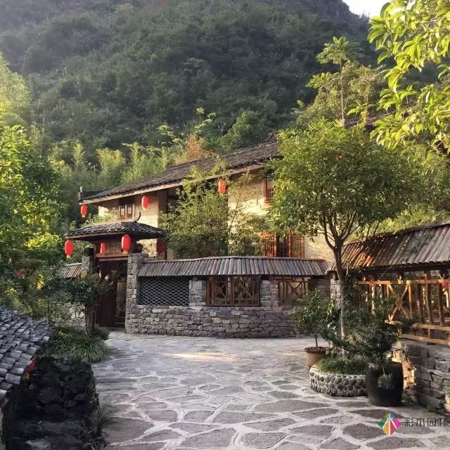 我家鄉的院子是理想的目的地。